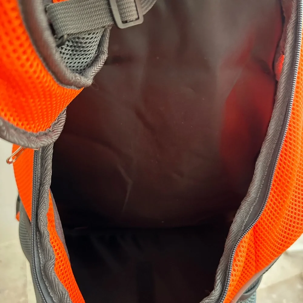 🐾PET DOG carrier backpack orange size L🐾